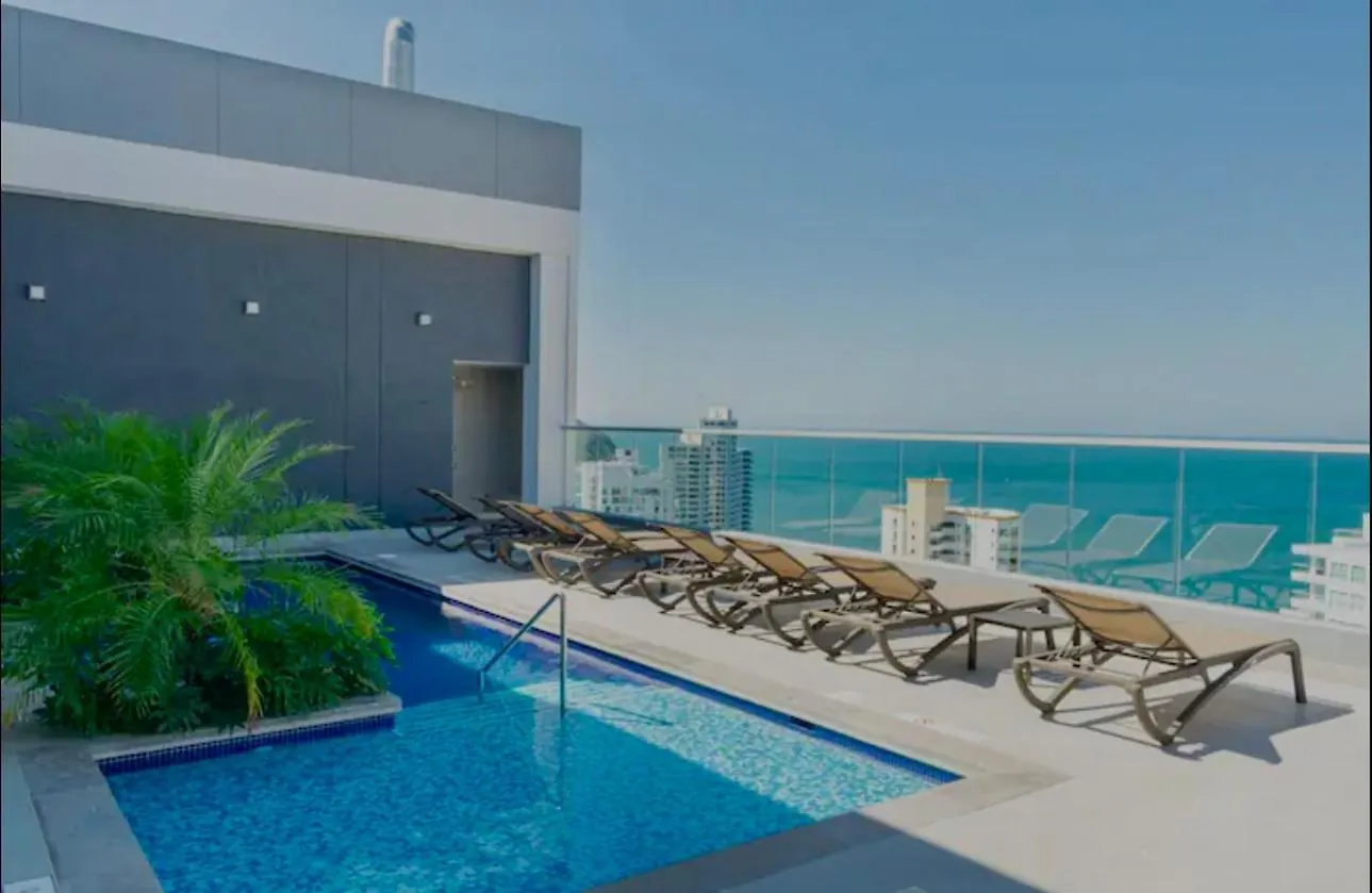 Apartment Lujoso Apartamento Vista Al Mar Santa Marta